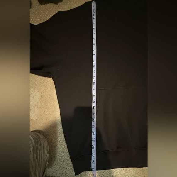 A FOREVER ROSE CLASSIC ZIP UP HOODIE IN BLACK Large - Picture 5 of 6